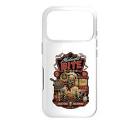 Carcasa para iPhone 17 Pro Midnight Bite Diner Spooky Skeleton Chef Gráfico