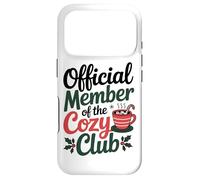 Carcasa para iPhone 17 Pro Miembro Oficial del Cosy Club Coffee Enthusiast Winters