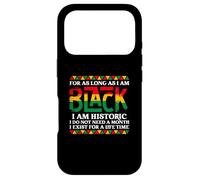 Carcasa para iPhone 17 Pro Mientras Sea Negro Soy el histórico Mes de la Historia Negra