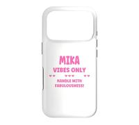 Carcasa para iPhone 17 Pro Mika Personalized Name Funny Cute Custom Mika Name