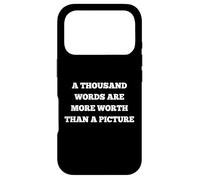 Carcasa para iPhone 17 Pro Mil Palabras Valen más Que una Imagen