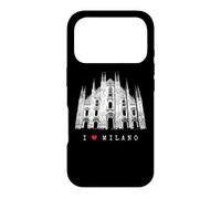 Carcasa para iPhone 17 Pro Milán Catedral de Milán Vintage Italia Amor I Love Milano