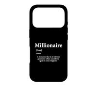 Carcasa para iPhone 17 Pro Millonario Definición Divertido Rico Hombre de Negocios Millonarios