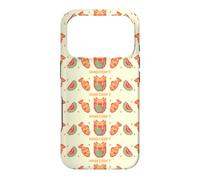 Carcasa para iPhone 17 Pro Minecraft Pixelated Axolotl Fish & Watermelon Retro Logo