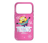 Carcasa para iPhone 17 Pro Minions FA La La Falling Christmas Holiday