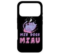 Carcasa para iPhone 17 Pro Mir Doch Miau No Me Miau Gato Gatos
