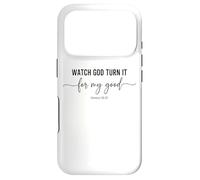 Carcasa para iPhone 17 Pro Mira a Dios girarlo para mi Buen Génesis 50 20