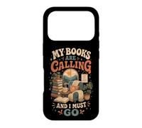 Carcasa para iPhone 17 Pro Mis Libros están Llamando y Debo IR al Lector Amante de los Libros