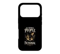 Carcasa para iPhone 17 Pro Mis Personajes Favoritos Son Ficcion Amante de Libros