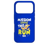 Carcasa para iPhone 17 Pro Misión sobrevive a Esta Carrera 5K - Carrera Divertida