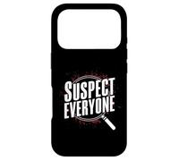 Carcasa para iPhone 17 Pro Misterio De Asesinato Cena Outfit Fiesta Detective Misterio