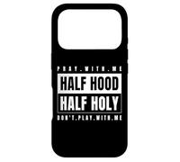 Carcasa para iPhone 17 Pro Mitad Capucha Mitad Santa - Ora Conmigo, no juegues Conmigo