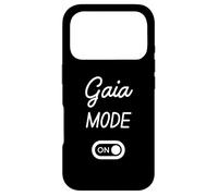 Carcasa para iPhone 17 Pro Modo Gaia Activado Nombre Gracioso