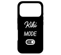 Carcasa para iPhone 17 Pro Modo Kiki Activado Nombre Gracioso