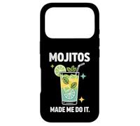Carcasa para iPhone 17 Pro Mojitos Made Me Do It Cóctel Lima Mentas