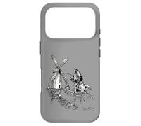 Carcasa para iPhone 17 Pro Molinos de Viento de Lucha Don Quijote