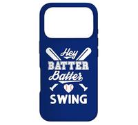 Carcasa para iPhone 17 Pro Mom Baseball Batter Batter Swing Hey Game Day Baseball Lover