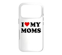 Carcasa para iPhone 17 Pro Mom I Love My Moms Pride Two Moms Are Better Than One Mother