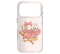 Carcasa para iPhone 17 Pro Mom, The Real Most Valuable Person Funny Baseball Design