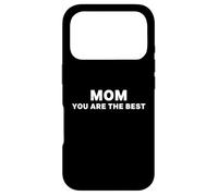 Carcasa para iPhone 17 Pro Mom You Are The Best in White Vintage Style Fuente