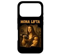 Carcasa para iPhone 17 Pro Mona Lifta Muscle Mona Lisa Lifting Weights Bodybuilding Gym