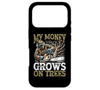 Carcasa para iPhone 17 Pro Money Grows On Trees - Funny Arborist For Men Tree Trimmer