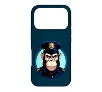 Carcasa para iPhone 17 Pro Mono de policía