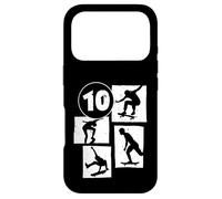 Carcasa para iPhone 17 Pro Monopatín de 10º cumpleaños Skater Skater Niño de 10 años