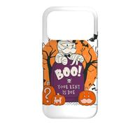 Carcasa para iPhone 17 Pro Monopoly Boo Your Rent is Due Halloween