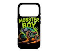Carcasa para iPhone 17 Pro Monster Truck Boy Family Crew Brother Kids Cumpleaños a Juego