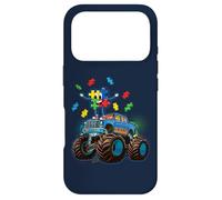 Carcasa para iPhone 17 Pro Monster Truck Puzzle April Love apoya la concienciación sobre el Autismo