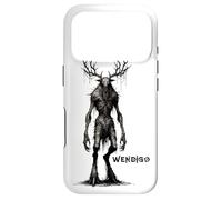 Carcasa para iPhone 17 Pro Monstruo Wendigo, Skinwalker, críptido, Malvado Monstruo de Terror