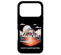 Carcasa para iPhone 17 Pro Mont Saint Michel France Normandy Catholic Travel Lover