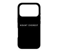 Carcasa para iPhone 17 Pro Monte Everest Souvenir/Fuente Moderna, diseño Minimalista