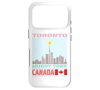 Carcasa para iPhone 17 Pro Monumento Canadiense Símbolo Souvenirs Toronto Skyline Canadá