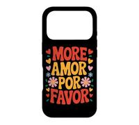 Carcasa para iPhone 17 Pro More Amor por Favor España Amor Romance San Valentín