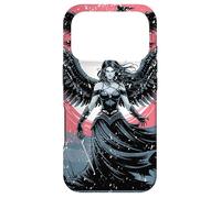 Carcasa para iPhone 17 Pro Morrigan Diosa de la Guerra y el Destino con Cuervos y alas