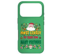 Carcasa para iPhone 17 Pro Most Likely To Take Too Many Pictures Outfit Funny Xmas
