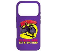 Carcasa para iPhone 17 Pro Mothman es Real & Él es mi Novio Criaturas críptidas Divertidas