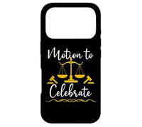 Carcasa para iPhone 17 Pro Motion to Celebrate Lawyer Graduation Law School Barrister