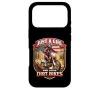 Carcasa para iPhone 17 Pro Moto Freak Funny Motorbike Lover Dirt Bike Rider American MX