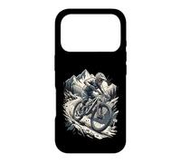 Carcasa para iPhone 17 Pro Mountain Bike Rocks Trail Montañas Ciclismo