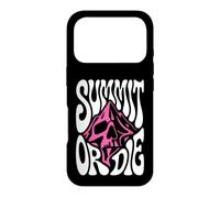 Carcasa para iPhone 17 Pro Mountaineering Summit Or Die Peak Bagger Skull Climbing