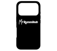 Carcasa para iPhone 17 Pro Mr Rummikub (Texto Blanco)