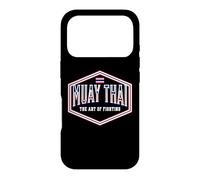 Carcasa para iPhone 17 Pro Muay Thai Arte Marcial De Lucha Boxeo MMA Tailandia