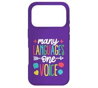 Carcasa para iPhone 17 Pro Muchos Idiomas, una Sola Voz