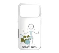 Carcasa para iPhone 17 Pro Mujeres Divertidas Bateristas, Chicas músicas Bateristas
