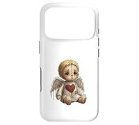 Carcasa para iPhone 17 Pro Muñeca Ángel Roto con Corazón
