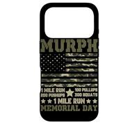 Carcasa para iPhone 17 Pro Murph 1 Mile Run 100 Pullups 200 Flexiones 300 Sentadillas 1 Milla R