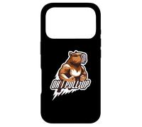 Carcasa para iPhone 17 Pro Muscular Capibara Gym Rat Ok I Pull Up Divertido Entrenamiento
